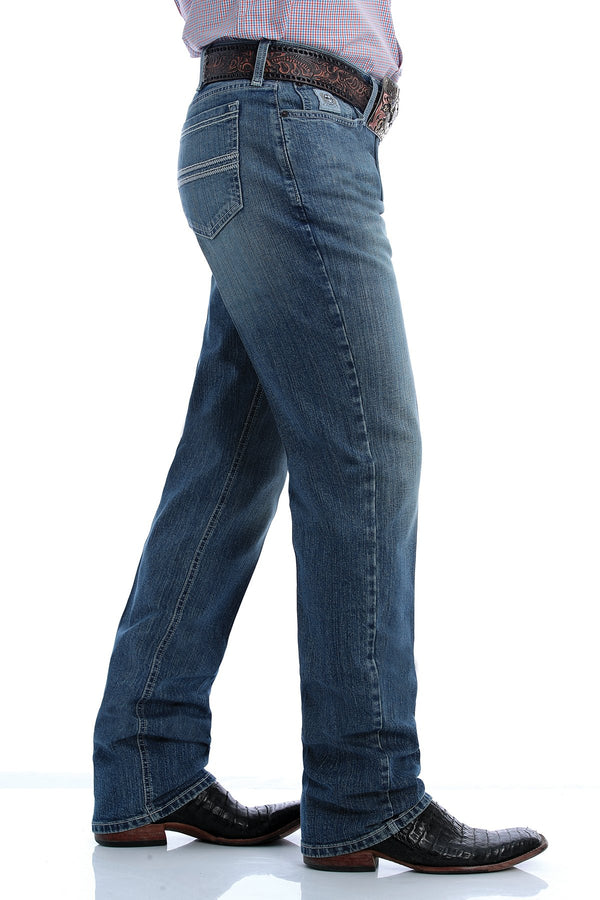 Medium Stone Jeans - Cinch Silver Label