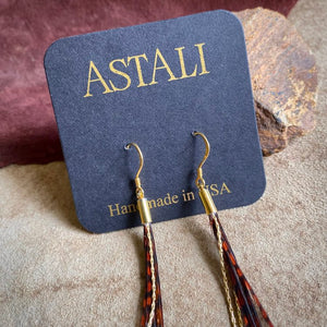Mini Feather Earrings - ASTALI