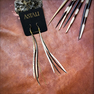 Mini Feather Earrings - ASTALI