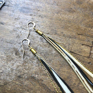 Mini Feather Earrings - ASTALI