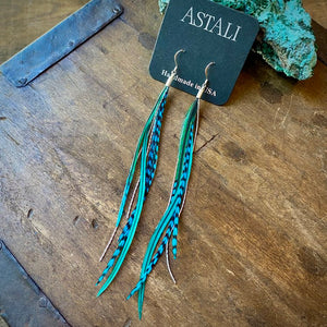 Mini Feather Earrings - ASTALI