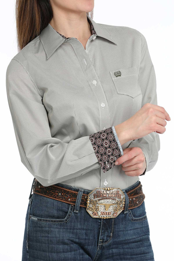 Women's Stripe Western Shirt - Cinch