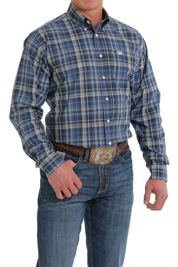 MEN'S PLAID WESTERN SHIRT - CINCH