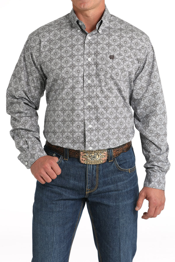 Men's Medallion Western Shirt - Cinch