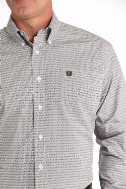 Men's Geometric Western Shirt - Cinch