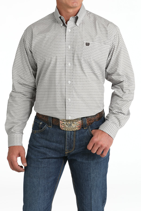 Men's Geometric Western Shirt - Cinch