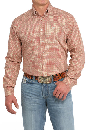 Men's Geometric Western Shirt - Cinch