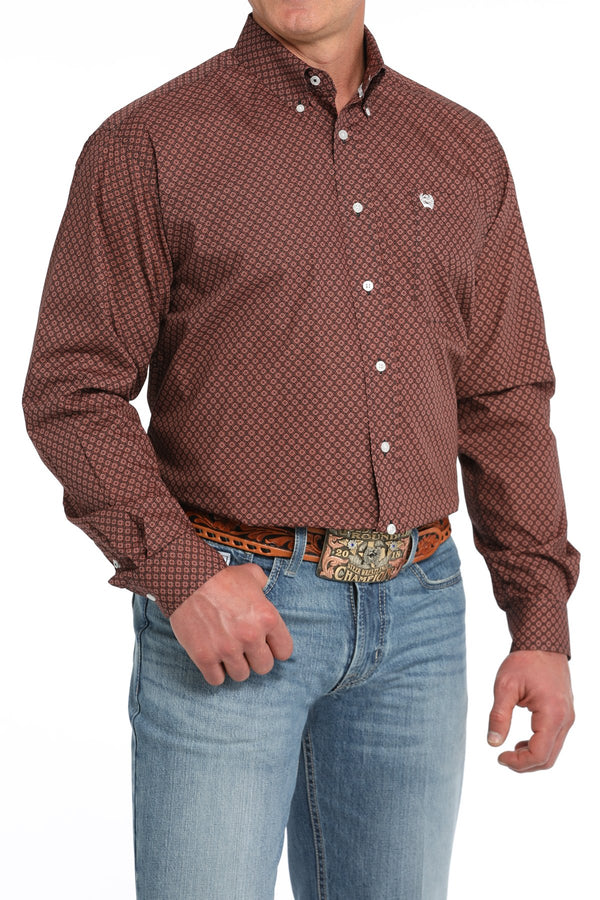 Men's Geometric Shirt - Cinch