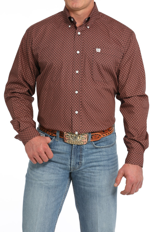 Men's Geometric Shirt - Cinch