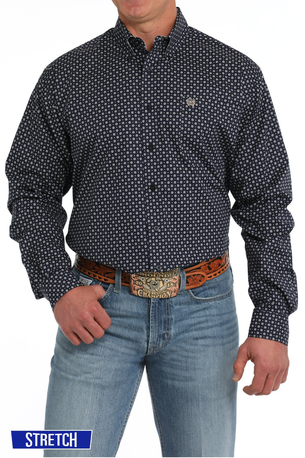 Men's Geometric Western Shirt - Cinch