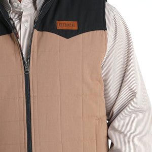 Reversable Quilted Vest Cinch