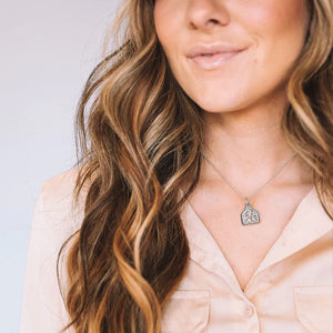 The Goldhorn Eartag Pendant - Vogt Silversmith