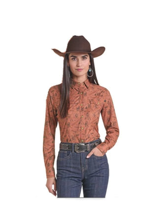 Women's Western Cowgirl Shirt - Panhandle Slim