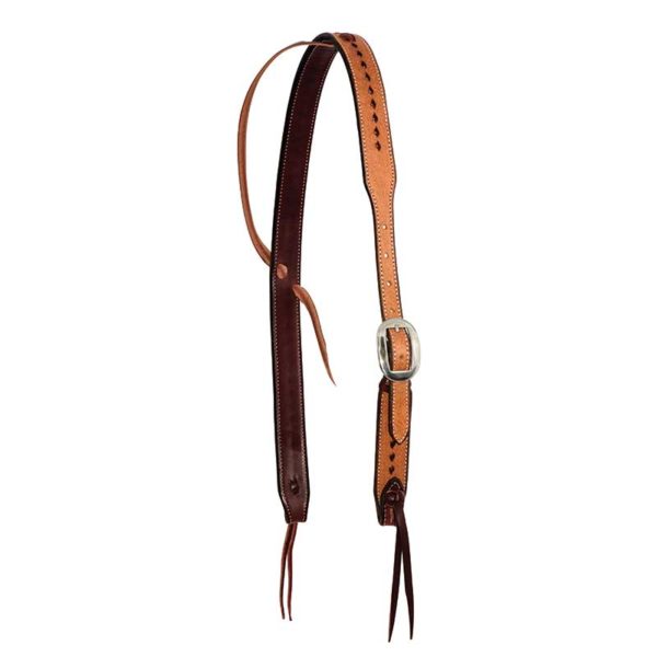 Headstall Slip Ear 1-1/4" Cowboy Knot - Partrade