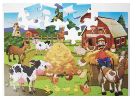 Bigtime Barnyard Farm Puzzle - M&F Western Products