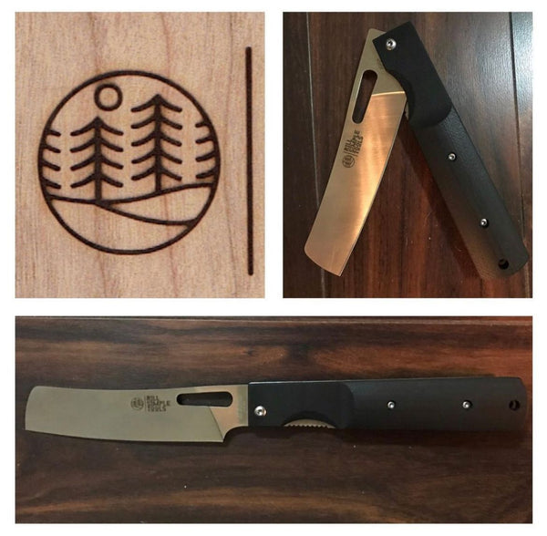 Foldable Ward Cleaver Culinary Knife