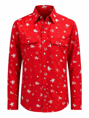 The Liberty Pearl Snap - Cotton & Rye