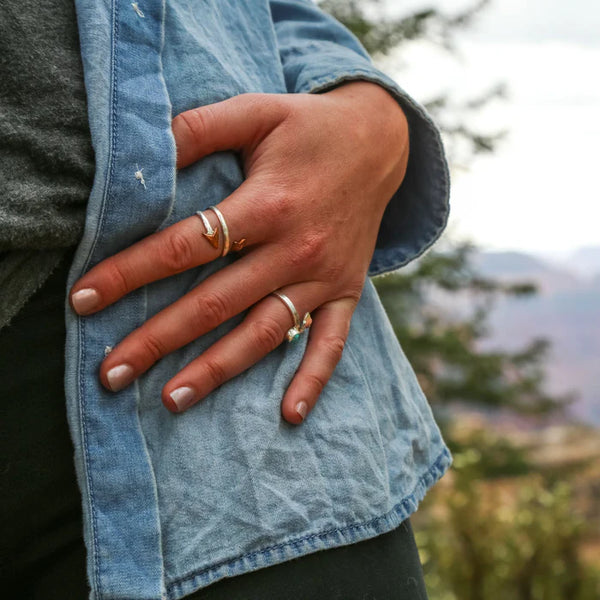 The Twisted Path Ring - Vogt Silversmiths