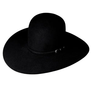 10X Black Low Rodeo Felt Hat - Rodeo King