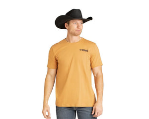 Men's Western Cowboy Graphic Tee - Rock & Roll Denim