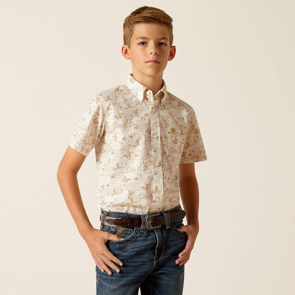 Boys Edison Classic Fit Shirt - Ariat