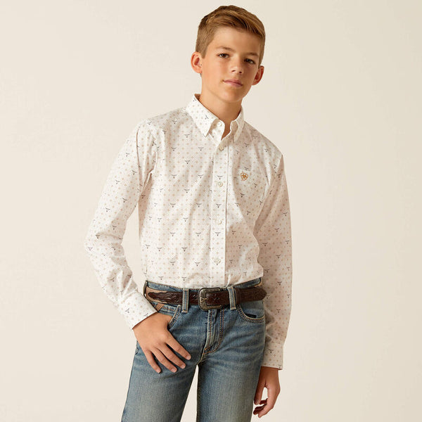 Boy's Edmond Classic Fit Shirt - Ariat