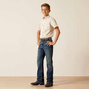 Boy's Edison Classic Fit Shirt - Ariat