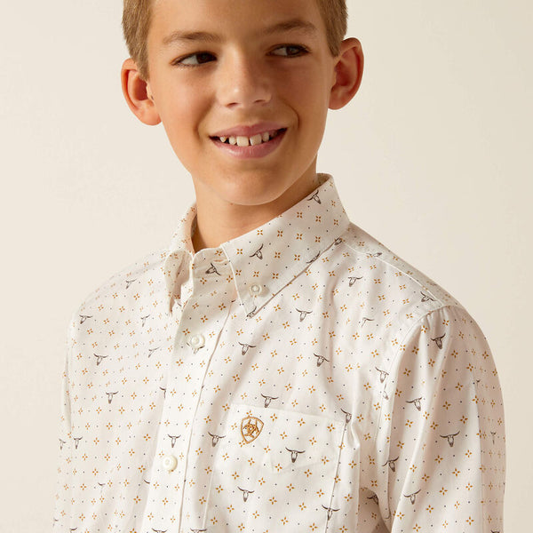 Boy's Edmond Classic Fit Shirt - Ariat