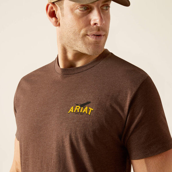 Men's Bison Sketch Shield Tee - Ariat