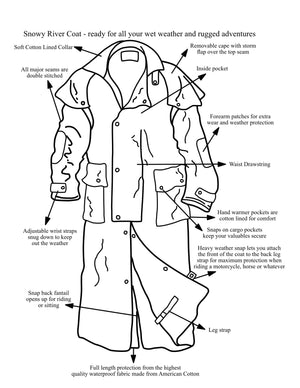 duster foxfire coat diagram