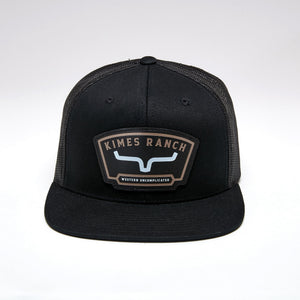 Amboy High Profile Black Cap - Kimes Ranch