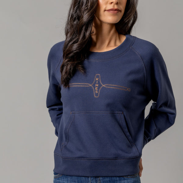 Women's Gracie Cropped Sweatshirt - Kimes Ranch