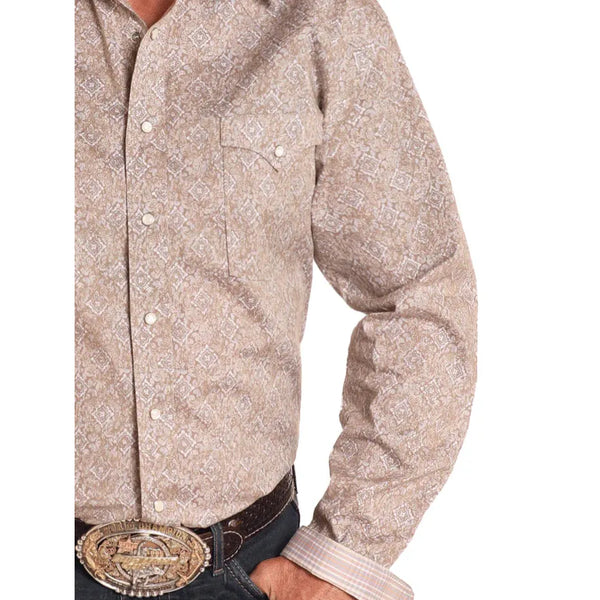 Men's Rough Stock Medallion Paisley Shirt - Panhandle