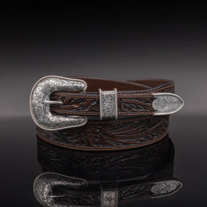 The Rope Edge Rancher Buckle - Vogt Silversmiths