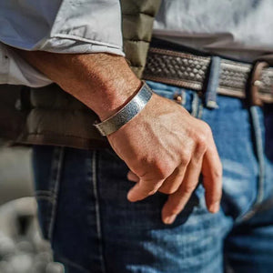 The Gunsmith Cuff - Vogt Silversmiths