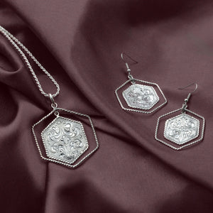 The Western Grace Earrings - Vogt Silversmiths