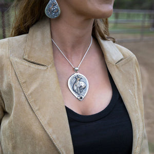 Cosmic Cowboy Pendant - Vogt Silversmiths