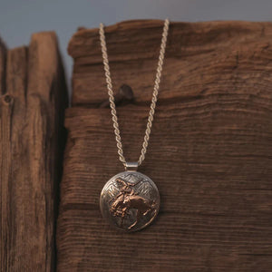 The Bronco Buster Pendant - Vogt Silversmiths