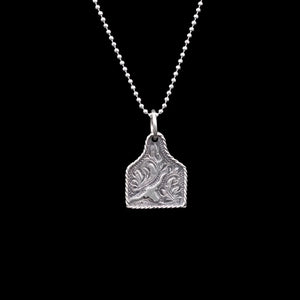 The Silverhorn Eartag Pendant - Vogt Silversmith