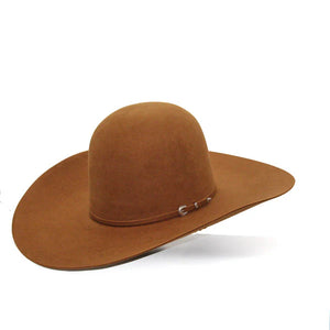 7X Top Hand Walnut Felt Hat - Rodeo King