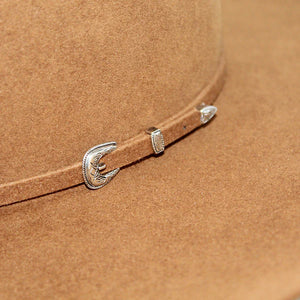 7X Top Hand Walnut Felt Hat - Rodeo King