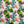 White Cactus Print Silk Wild Rag
