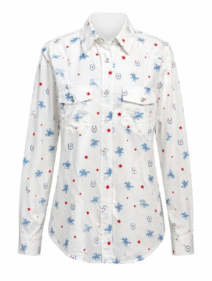 Freedom Pearl Snap Shirt - Cotton & Rye