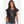 Women's Flutter Tee w/Stud Trim - Rock & Roll Denim